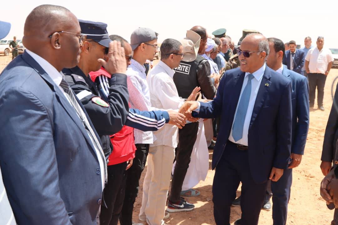 Photo du lancement de la ferme